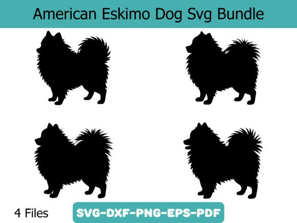 American Eskimo Dog SVG Bundle