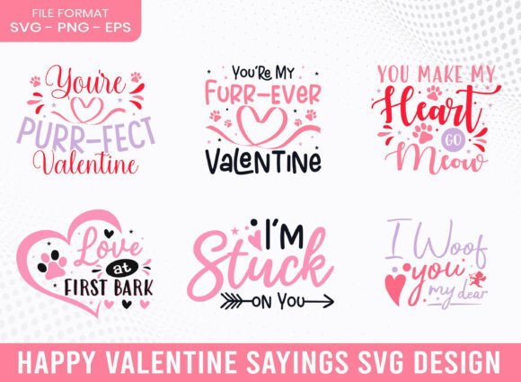 Happy Valentines Day Pet Lover SVG