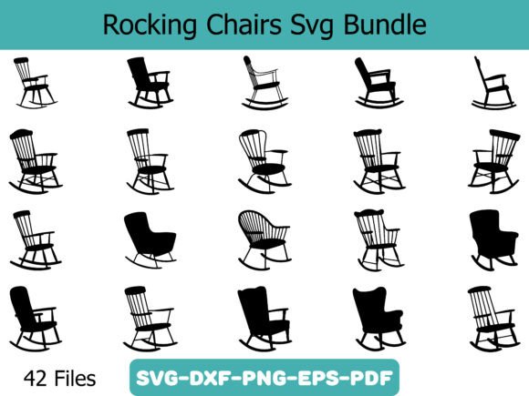 Rocking Chairs SVG Bundle